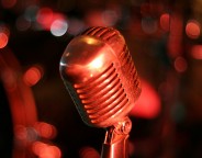 setting up an open mic