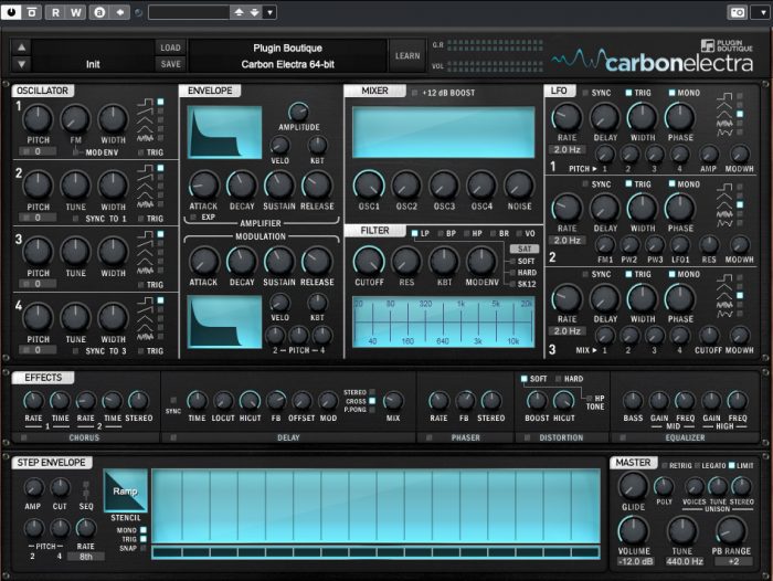 Synthesizer Parameters - 01 - Init patch