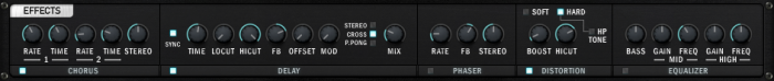 Audio Issues - Synthesizer parameters - 13 - Effects cropped